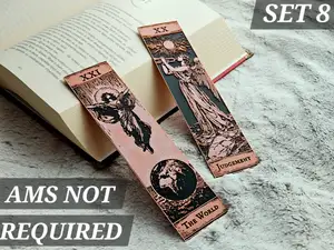 Tarot Bookmarks - (Set 8 Major Arcana)