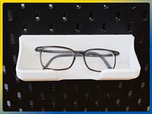 Glasses Holder / Tray with Cutout for IKEA Skadis