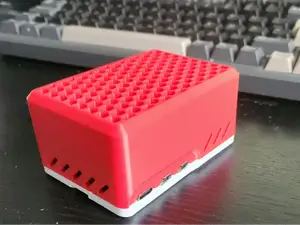 Raspberry Pi5 52Pi HAT - NVMe+POE case (snap fit)