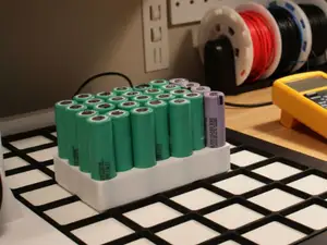 18650 Gridfinity Battery Organizer