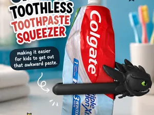 The Toothless toothpaste squeezer