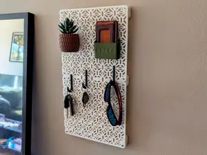 Lightweight Kumiko Skadis Pegboard Panel