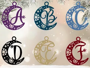 Boules de Noël - Lettres Initiales (édition 2024)