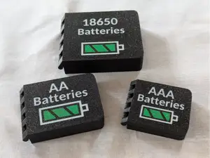 Print In Place Hinged Battery Boxes Various Sizes