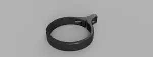 Throw lever for rifle scope