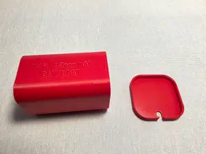 Box for Bait Boat Battery 7.4V 12.000mah
