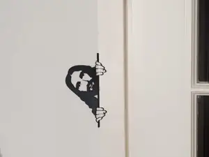 Jesus Peekaboo - I saw that - Door Decor