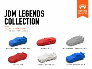 Tiny JDM Legends Collection - Mini Cars Series