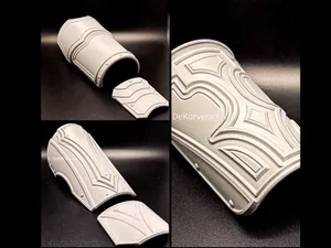 Medieval Arm Bracers set 2