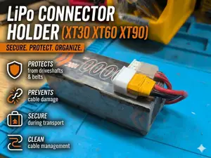 XT30 XT60 XT90 Kabel Halter LiPo RC Akku Clip