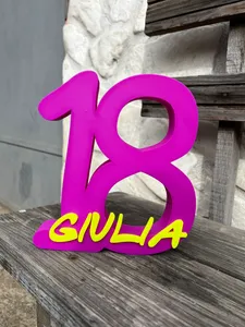 18 with customizable name
