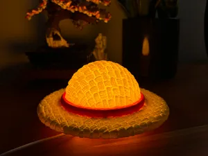 Straw Hat Lamp 