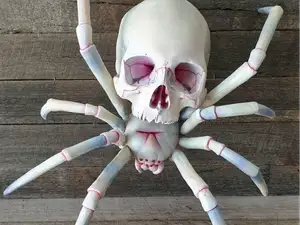 Skull Spider - Gothic Horror Decor (High Detail)