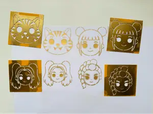 plantilla stencil para pintar dibujar kpop huntrix