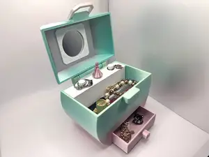 Princess Jewelry Music Box + Customizable Insert