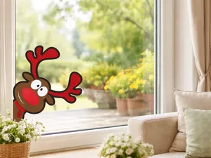 Christmas reindeer ornament