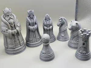 Kings of the Arctic CHESS SET