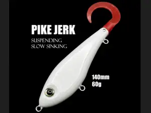Pike jerk- soft tail