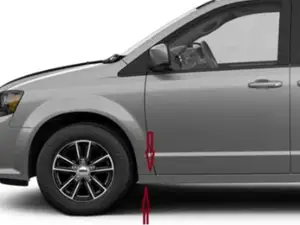 CHRYSLER TOWN&COUNTRY COVER LEFT + RIGHT