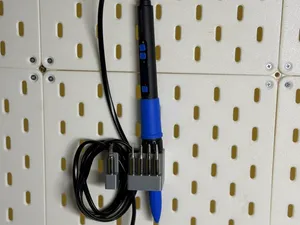 Soldering Iron Holder for IKEA SKÅDIS (and tips)