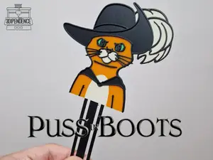Puss in Boots Bookmark / Topper
