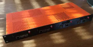 19" rack case for 4 Raspberry Pi and PSU