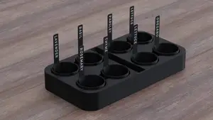 Tray Organizer Seed Starter Soil Pods Plugs for Vegetable Seedling Signs / Cocos Pods / Plant Tag