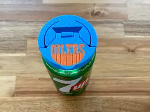 Snap On Can Cap - Edmonton Oilers Version