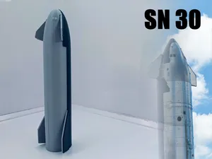Starship model 1:116 || SN 30