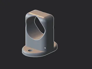 28mm Rohrhalter