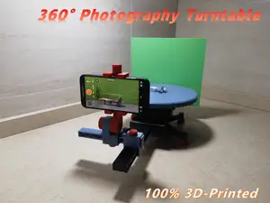 全3D打印360°摄影台