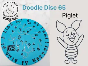Doodle Disc 65 Piglet