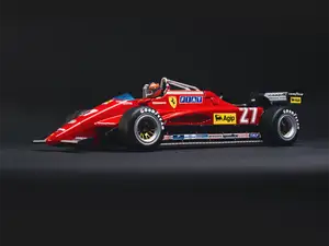 Ferrari 126 C2 RC Chassis Tamiya F104