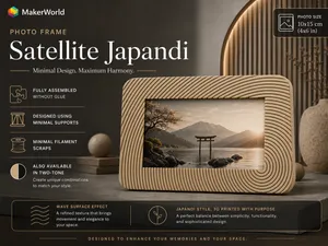 Satellite Japandi Photo Frame |10x15 cm| Snap-Fit