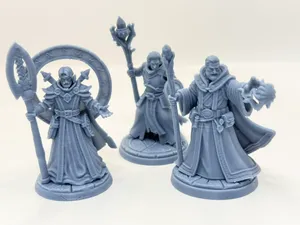 Battle Mages Set 2: Runic Council Tabletop Minis