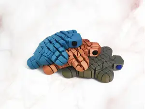 tender flexible turtle, articulated