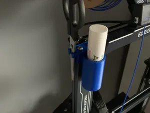 glue and scissor holder for Elegoo Neptune 3 pro