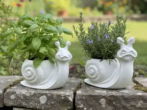 Schnecken-Planter