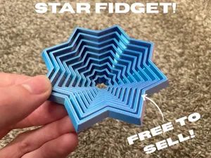 8-point Star Fidget