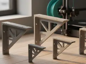 Heavy Duty Shelf Brackets - 5 Different Sizes 