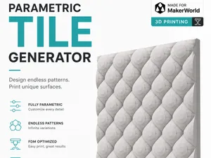 Parametric Textured Tile Generator