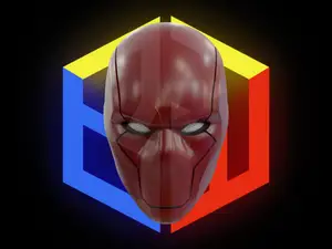 Red Hood vs Deathstroke Helmet