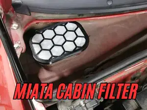 Cabinfilter for Mazda MX-5 NA NB NBFL.