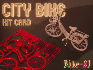City Bike kit card - Bike-01