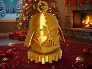Boule de Noël Dark Vador – Edition Or