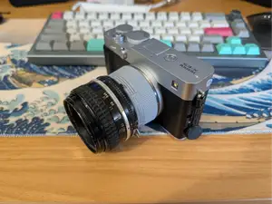 Nikon F-mount lens to Fujifilm X-mount body