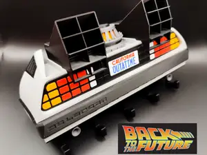 Delorean key hanger