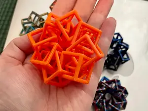Cube in cube loop fidget
