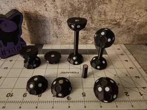 3d Scanner Marker Balls v2 by xile6