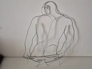 Minimalist One‑Line Figure – Expressive Bodylines